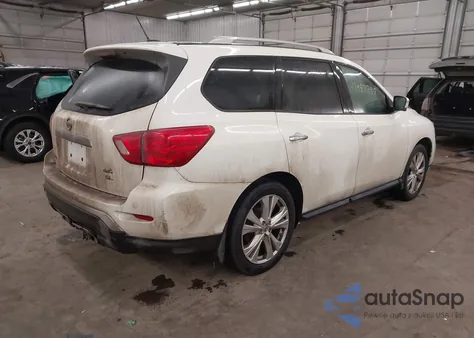 2018 Nissan Pathfinder Sl из США, поврежденный, VIN 5N1DR2MM4JC668699